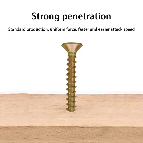 Miniatura 3 de Kit surtido de tornillos para madera de cabeza plana M4, 340 piezas, tornillos de madera autorroscantes Phillips Drive avellanados de cabeza plana