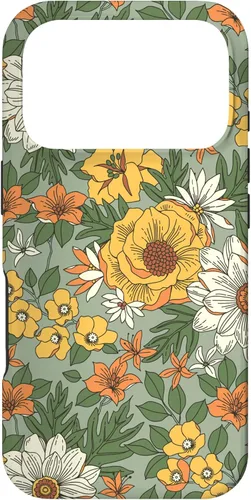Miniatura 29 de Funda para iPhone 12 mini flores silvestres amarillas flores de verano botánico floral