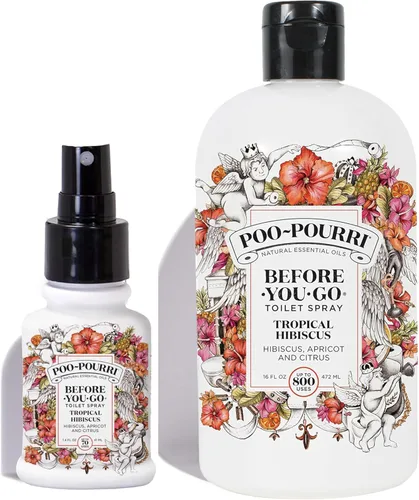 Miniatura 42 de Poo-Pourri Before-You-Go - Botella de spray para inodoro, aroma original, 2 onzas líquidas (paquete de 2)