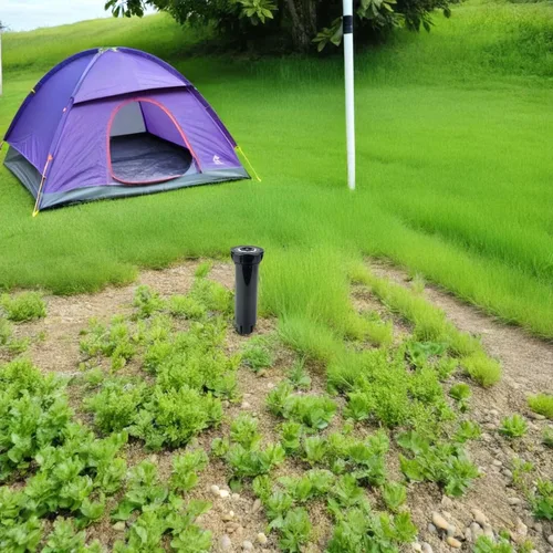 Miniatura 4 de Cabilock Cabezal de aspersor automático retráctil con filtro integrado para riego de césped de jardín, ángulo ajustable, rociador de agua enterrada