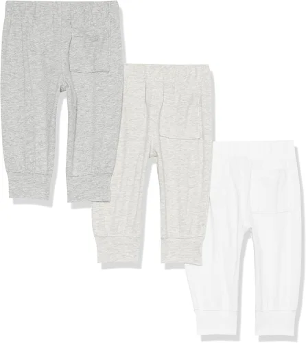 Miniatura 2 de Tienda Essentials Unisex Babies' Cotton Stretch Jersey Jogger (Previously Tienda Aware), Pack of 3