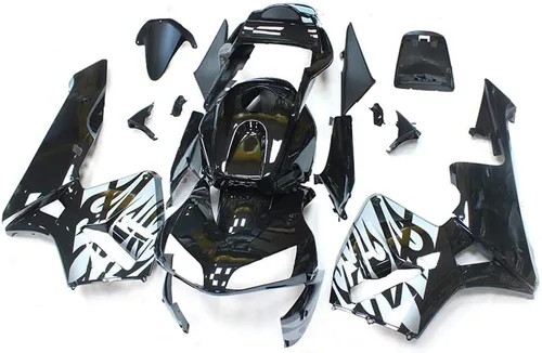 Kit de carenado de plata negro de plástico apto para Honda 2005 2006 CBR600RR F5 05 06 cbr 600 rr ABS Molde de inyección de motocicleta Carrocería