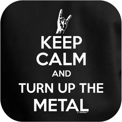 Miniatura 2 de Keep Calm and Turn Up The Metal Premium Sudadera con capucha