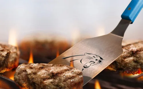Miniatura 3 de YouTheFan NFL Spirit Series - Juego de utensilios de parrilla para barbacoa, 3 piezas Sportula (espátula) de acero inoxidable de 18 pulgadas