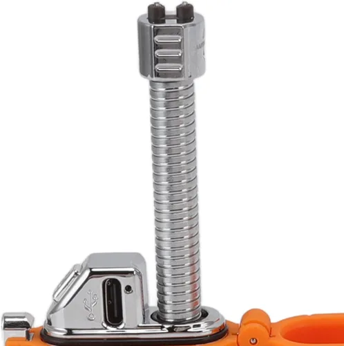 Miniatura 8 de Encendedor eléctrico USB portátil, reutilizable, de doble arco, recargable por USB, manguera retráctil resistente al viento, IPX7, impermeable