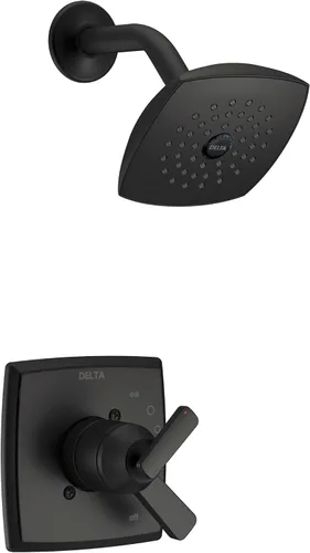 Miniatura 10 de Delta - Kit de regadera y grifo Ashlyn con moldura, serie 17, mango dual con cabezal de chorro sencillo, Touch-Clean, bronce veneciano, T17264-RB