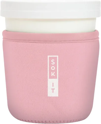 Miniatura 46 de Sok It IceCreamSok - Funda de neopreno aislada (flores abstractas, pintas de helado cónicas)