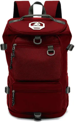 Miniatura 12 de mochila de gimnasio con compartimento para zapatos, bolsa de lucha con 4 tipos de método de espalda, impermeable para deportes, caminata y portátil
