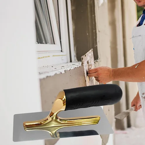 Miniatura 4 de Paletas para paneles de yeso Comfort Grip Paleta de acabado de mango suave para aplicar masilla Sheetrock, 7.9 in