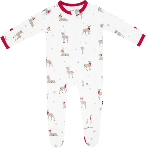 Miniatura 41 de KYTE BABY Pies unisex con cierre de cremallera, rayón hecho de bambú, 0-24 meses