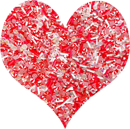 Miniatura 9 de Chispitas Falsas Chispitas Falsas de Navidad Chispitas Falsas de Caramelo Chispitas de Arcilla Polimérica Chispitas Poliméricas Rebanadas de Arcilla