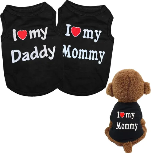 Miniatura 11 de Camisa de perro para perro pequeño, mediano, niño Ropa de perro para cachorro, gato, ropa para Navidad, Año Nuevo, ropa linda, de moda, atuendo