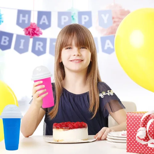 Miniatura 7 de Magic Slushy Maker - Máquina para hacer granizados para hacer granizos, batido de leche casero, vaso de enfriamiento para hacer bricolaje para todos