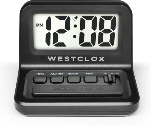 Miniatura 3 de Westclox visualización LCD Reloj Despertador