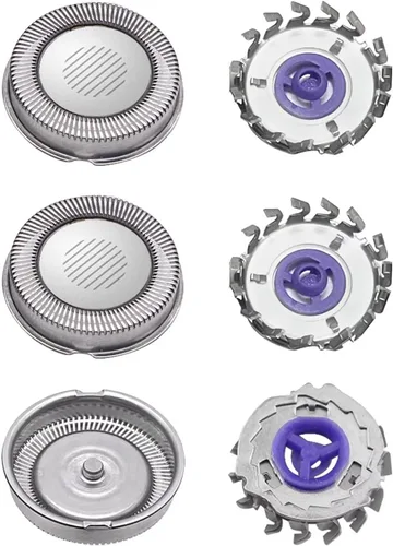 3X - Cuchilla de afeitar de repuesto para Philips Norelco 3805XL, 3801XL, 3605X, 3604X, 3601X, 3405LC, 5625X, 5812XL, HQ40, PQ208