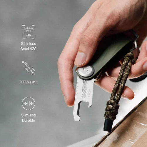 Miniatura 3 de Herramienta múltiple Orbitkey V2 - Plata Plateado
