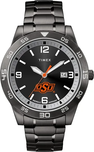 Miniatura 38 de Timex Tribute Acclaim - Reloj para hombre de 42 mm de cuarzo con correa de acero inoxidable