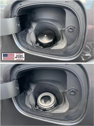 Miniatura 3 de Cap & Shield 6.35cm ID, Tapa de Gas Sin Tapa Cubierta Contra Suciedad, Agua y Polvo Compatible con Jeep, Dodge, Ram y Modelos Seleccionados de Ford