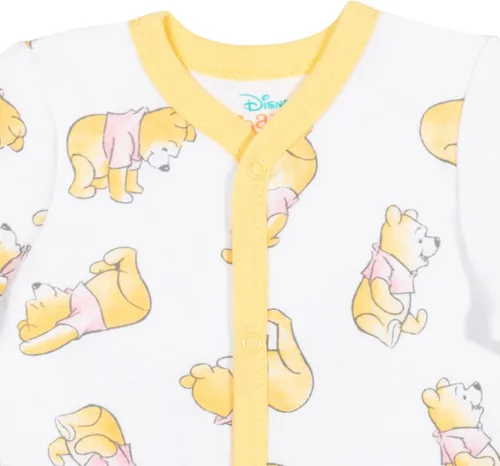 Miniatura 18 de Disney Winnie the Pooh Lion King Monsters Inc. Pixar Toy Story Baby Paquete de 2 overoles Sleep N' Play para recién nacidos hasta niños pequeños