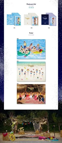 Miniatura 4 de Dos noches de verano 2do álbum especial versión C CD+1p letras póster en paquete+fotolibro+6p PhotoCard+1p Polaroid Post+1p DIY papel