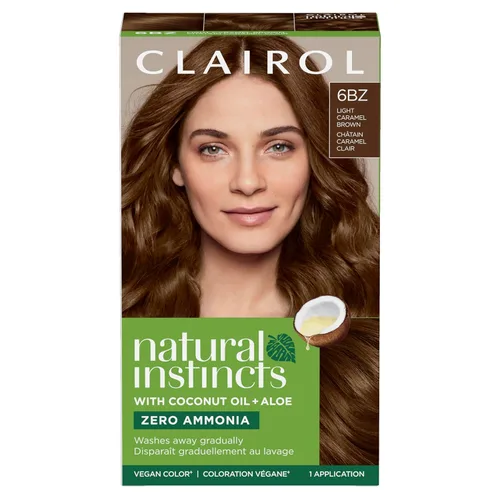 Miniatura 51 de Clairol Natural Instincts - Tinte semipermanente para el cabello, color negro azul 2BB, paquete de 1 unidad 2BB Azul Negro
