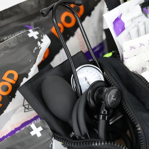 Miniatura 5 de Lightning X Value Compact Medic First Responder EMS/EMT - Bolsa de trauma con kit de llenado estándar B, color negro