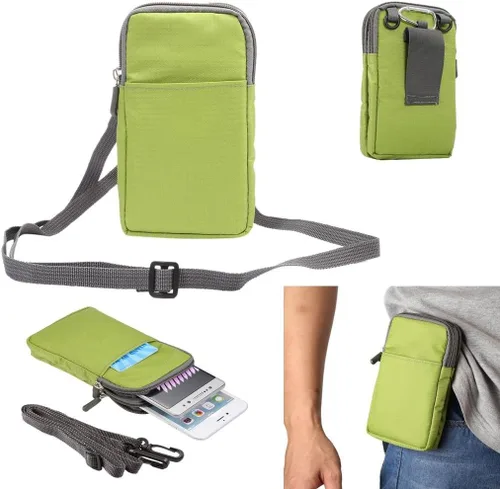 Miniatura 6 de Bolso cruzado universal para teléfono celular, bolsa de cinturón para deportes al aire libre, funda para llevar teléfono móvil, con correa
