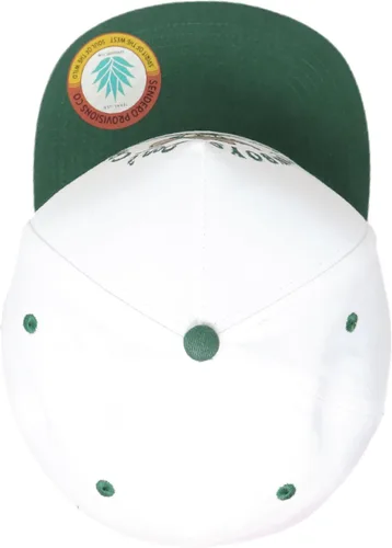 Miniatura 8 de Sendero Provisions Co. Cowboys Don't Cry - Gorra ajustable con diseño bordado (blanco/verde) - Talla única, Blanco