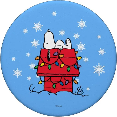 Miniatura 3 de Peanuts Holiday Snoopy - Luces para casa de perros, con agarre y soporte para teléfonos y tabletas