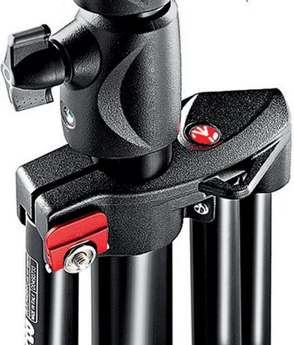 Miniatura 3 de Manfrotto 1005BAC Soporte de Luz Ranker de Aluminio con Amortiguación de Aire de 107" con 3 Secciones y 2 Elevadores, Negro