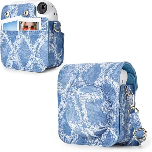 Miniatura 9 de Rieibi Funda para Cámara Compatible con Fuji Instax Mini 12 - Estuche MINI 12 para Cámara Instantánea Fujifilm Instax Mini 12 - Funda mini 12