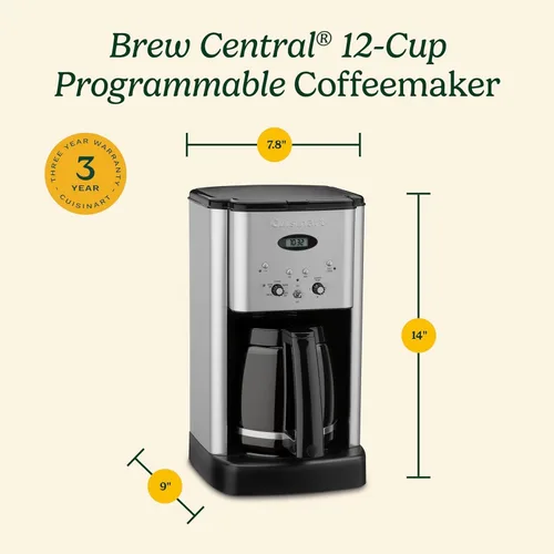Miniatura 8 de Cafetera Brew Cent de 12 tazas