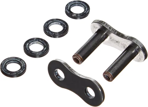 Miniatura 3 de RK Racing Chain BL52GXW-12 - Cadena de anillos XW de 12 eslabones negros y dorados con eslabones de conexión, Dorado
