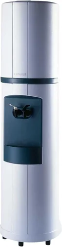 Enfriador de agua Fahrenheit RoomTemp/Cold - Armario blanco con ribete negro - Fabricado en América del Norte