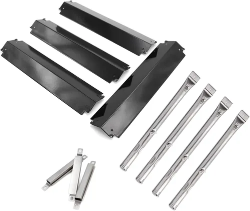 Hongso Kit de reparación de parrilla Piezas de repuesto para Charbroil Commercial y Performance 4 quemadores 463257010 463244011 463247009 463247512