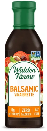 Miniatura 48 de Walden Farms Vinagreta de Tomate Seco al Sol – Aderezo sin calorías, bajo en carbohidratos, apto para dieta keto, vegano, sin azúcar con rico sabor