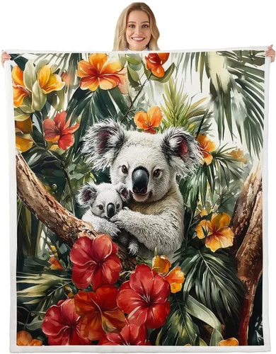 Miniatura 23 de Manta de perro de dibujos animados para niños, manta de vellón con mariposas y girasoles para decoración de dormitorio, sofá, dormitorio, manta
