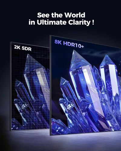 Miniatura 5 de Silkland Cable HDMI 2.1 corto de 1 pie de 10K 8K (trenzado de nylon), cable HDMI de ultra alta velocidad [8K @60Hz, 4K @240Hz 144HZ 120Hz] 48Gbps