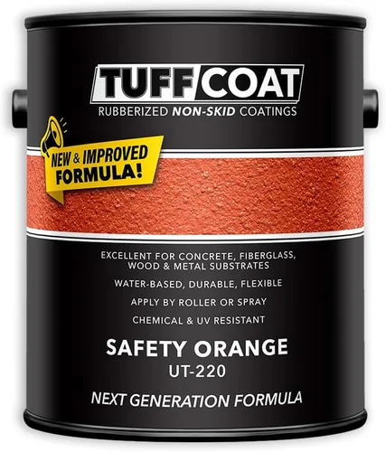 Miniatura 22 de Tuff Coat UT-213 Gris Medio - 5 Galones: Revestimiento sumergible, a base de agua, de goma antideslizante
