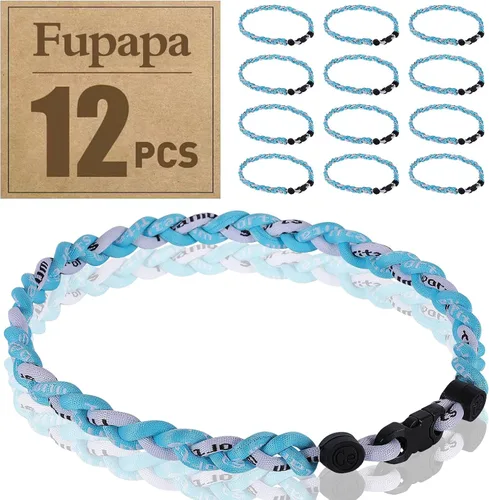 Miniatura 16 de Paquete de 12 collares de béisbol de alta calidad, collares deportivos multicolor de 18 pulgadas, ideal para regalos de equipo de béisbol, recuerdos