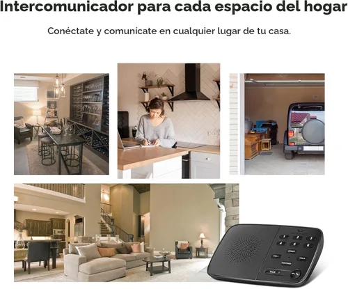 Miniatura 5 de Hosmart UltraSpeak Pro Intercomunicadores inalámbricos para el hogar, intercomunicador bidireccional en tiempo real, sistema de intercomunicación