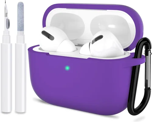 Miniatura 33 de Funda para AirPods Pro de 2ª generación, accesorios protectores de silicona con llavero para mujeres y hombres para Apple AirPods Pro Gen 2 (2022)