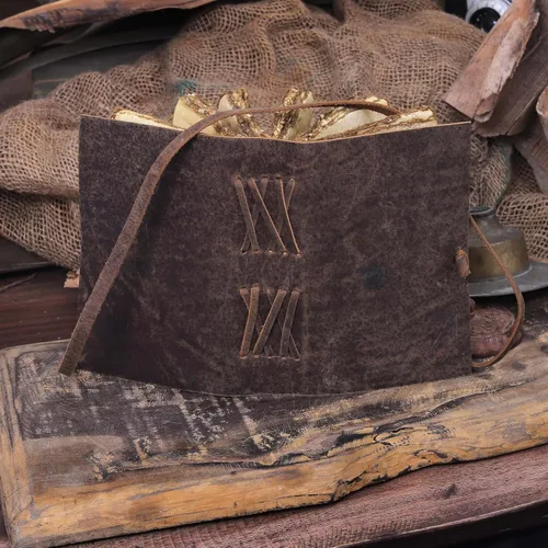 Miniatura 5 de Diario de cuero vintage hecho a mano para hombres y mujeres – Diario de viaje recargable, papel antiguo con borde de cubierta, cuaderno de escritura