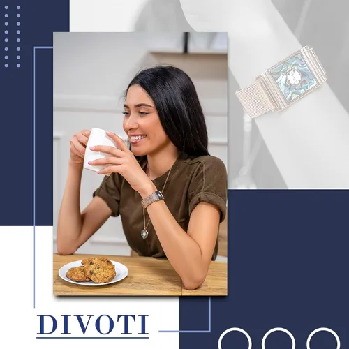 Miniatura 4 de Divoti Alpha - Pulsera unisex de acero inoxidable con alerta médica para todos ajustable talla única