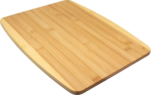 Miniatura 8 de Tabla de cortar de bambú, juego de tablas de cortar: ideal para preparar comidas y servir, embutidos, tablas de cortar de madera ecológicas