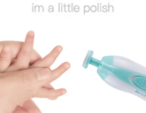 Miniatura 4 de Lima de uñas para bebé, lima eléctrica, cortador de uñas para bebé y cortaúñas con seguridad ligera para recién nacidos, niños o adultos