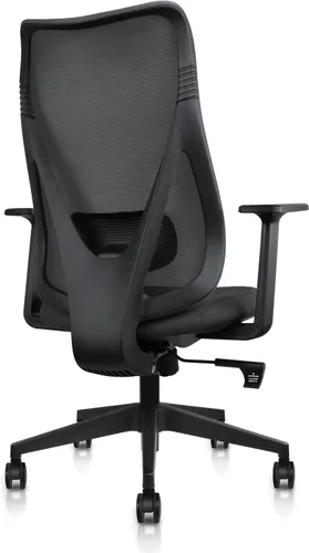Miniatura 6 de 2xhome Silla de oficina ergonómica Silla de escritorio de malla de respaldo alto Soporte lumbar ajustable de inclinación reclinable Asiento