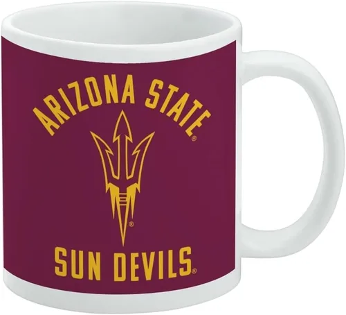 Miniatura 306 de Taza de cerámica UNC Greensboro Spartan, tazas de regalo novedosas para café, té y bebidas calientes, 11oz, blanca