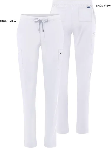 Miniatura 5 de Pantalones Adar Addition Scrubs, ropa quirúrgica, ajustados, con cordón, estilo cargo, para mujer