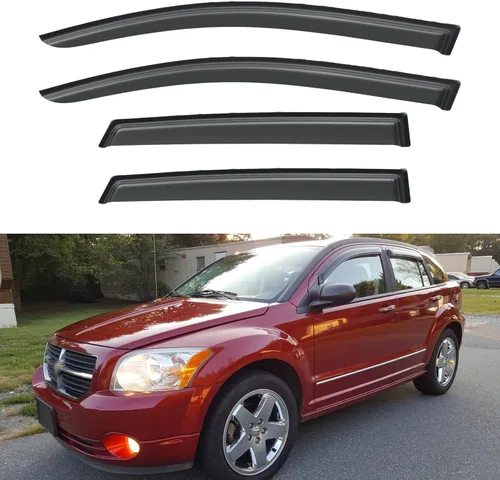 Miniatura 209 de YQAUTEC Viseras de Ventana Protectores de Lluvia para Honda Civic 2022 2023 2024 2025 2026, Deflectores de Viento de Ventilación de Ventana Fuera